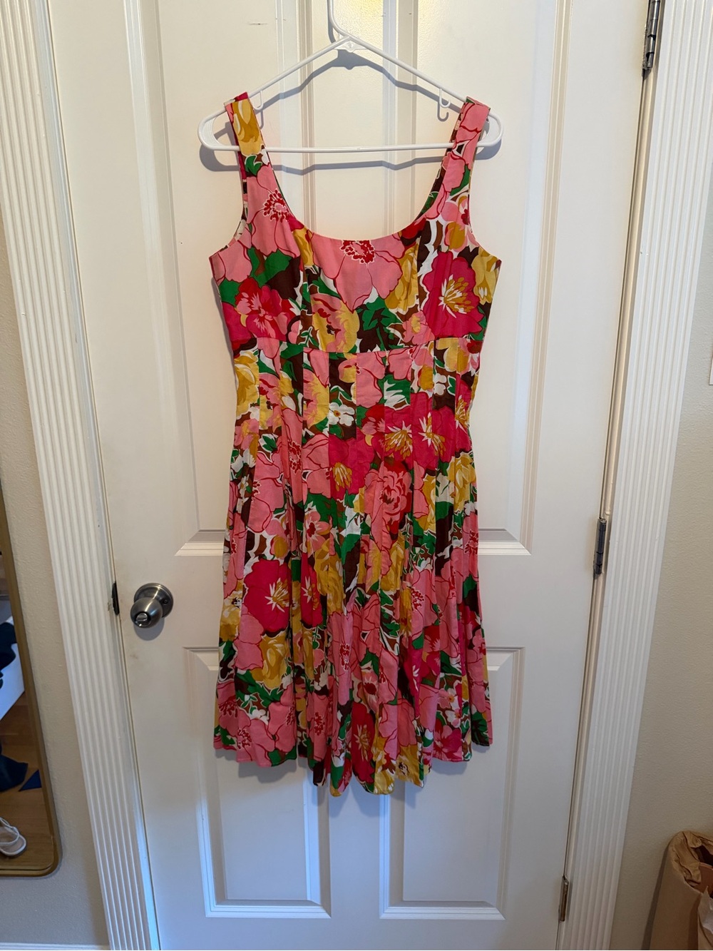 Vintage petite Cotton Talbots Pink Sundress